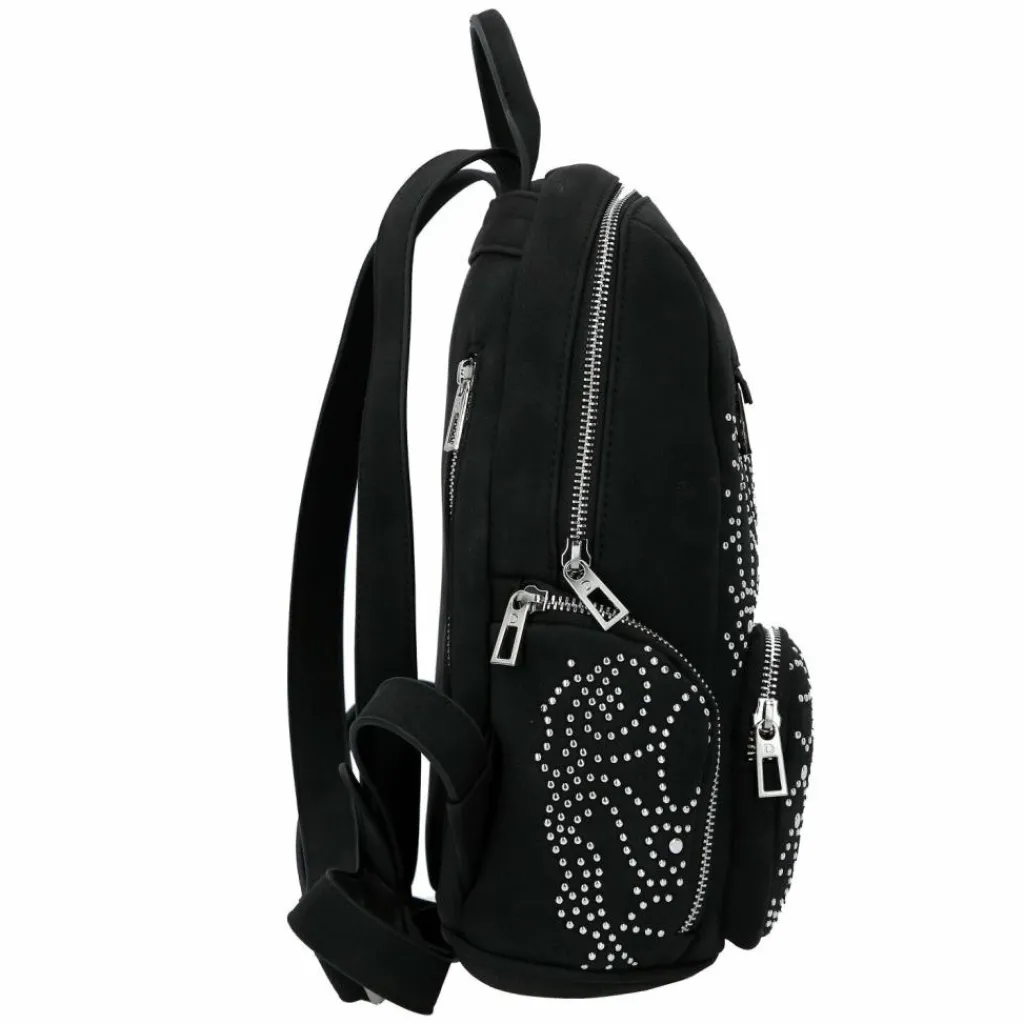 Desigual City Rucksäcke<Poker Face Chester City Rucksack 31 cm schwarz