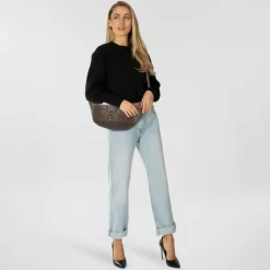 Outlet Desigual Poker Face Munster 2.0 Schultertasche 33 cm braun