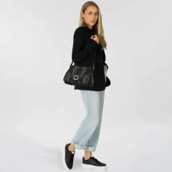 Best Desigual Poker Face Posadas Schultertasche 29 cm schwarz