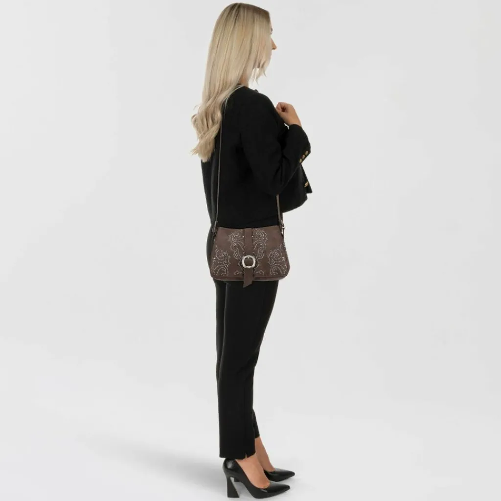 Desigual Umhängetaschen<Poker Face Posadas Umhängetasche 31 cm braun