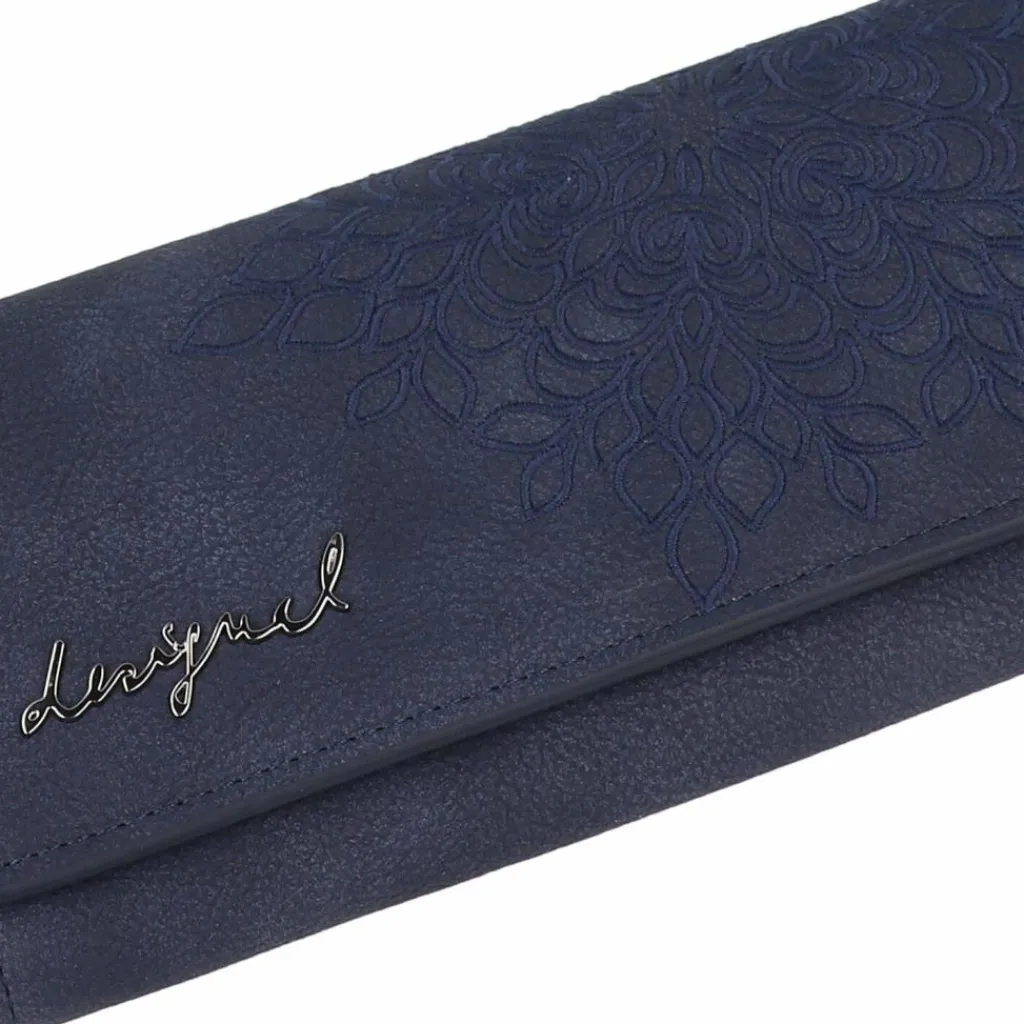 Desigual Damengeldbörsen Querformat<Sierra Mariona Geldbörse 19 cm blau