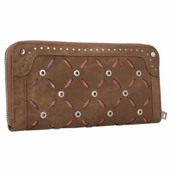 New Desigual Yankee Fiona Geldbörse 20.5 cm braun