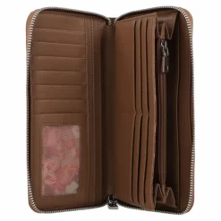 New Desigual Yankee Fiona Geldbörse 20.5 cm braun