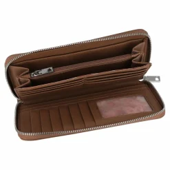 New Desigual Yankee Fiona Geldbörse 20.5 cm braun