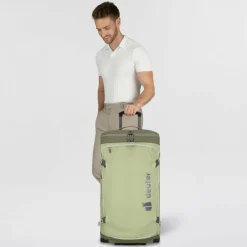 New Deuter Duffel Pro Movo 90 2 Rollen Reisetasche 86 cm mineral-grove