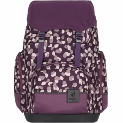 New Deuter Scula Daypack 49 cm plum dots