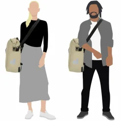 Deuter Fahrradtaschen<Valbona Fahrradtasche 40 cm desert