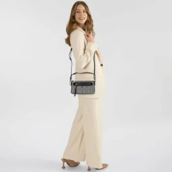 Clearance DKNY Ave Schultertasche 22.5 cm black logo- black