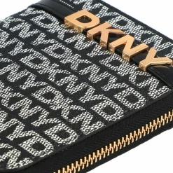 Damen DKNY Avril Geldbörse Leder 12.5 cm