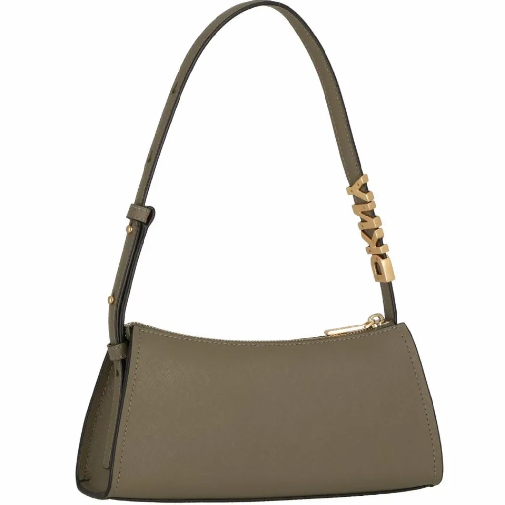 Best DKNY Avril Schultertasche Leder 26 cm utility green
