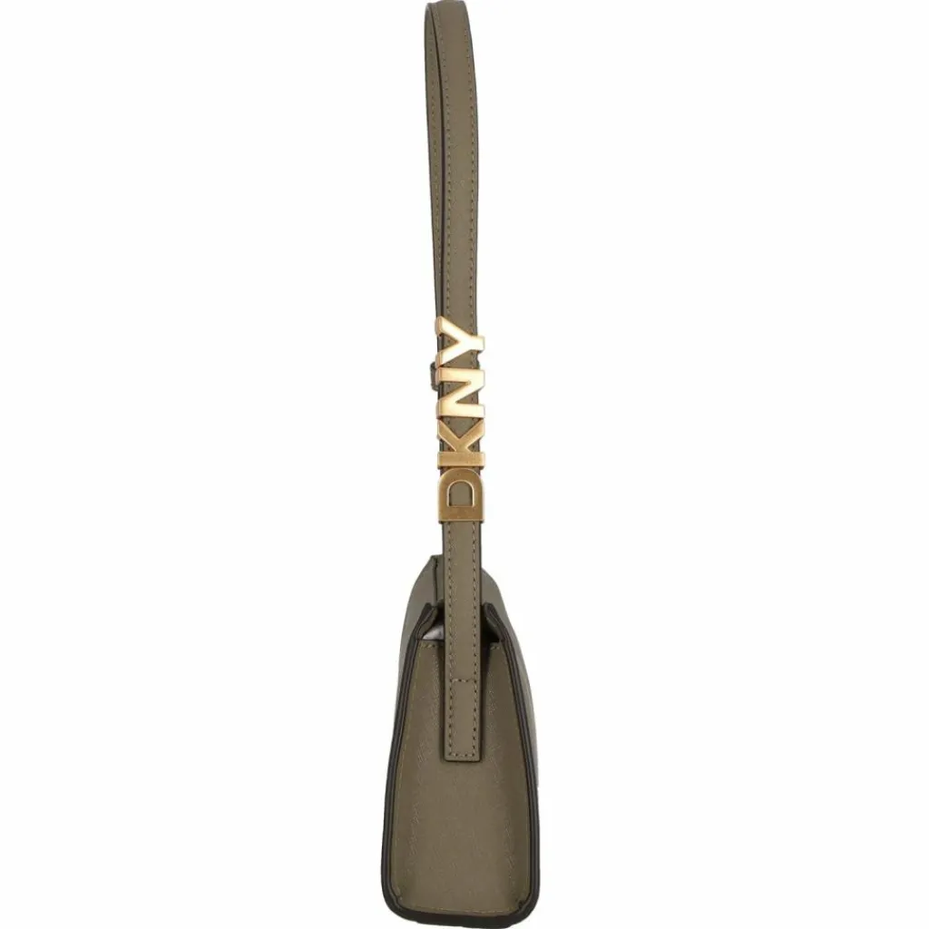 Best DKNY Avril Schultertasche Leder 26 cm utility green