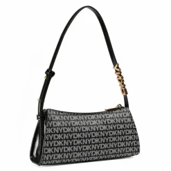 Clearance DKNY Avril Schultertasche 26 cm black logo- black