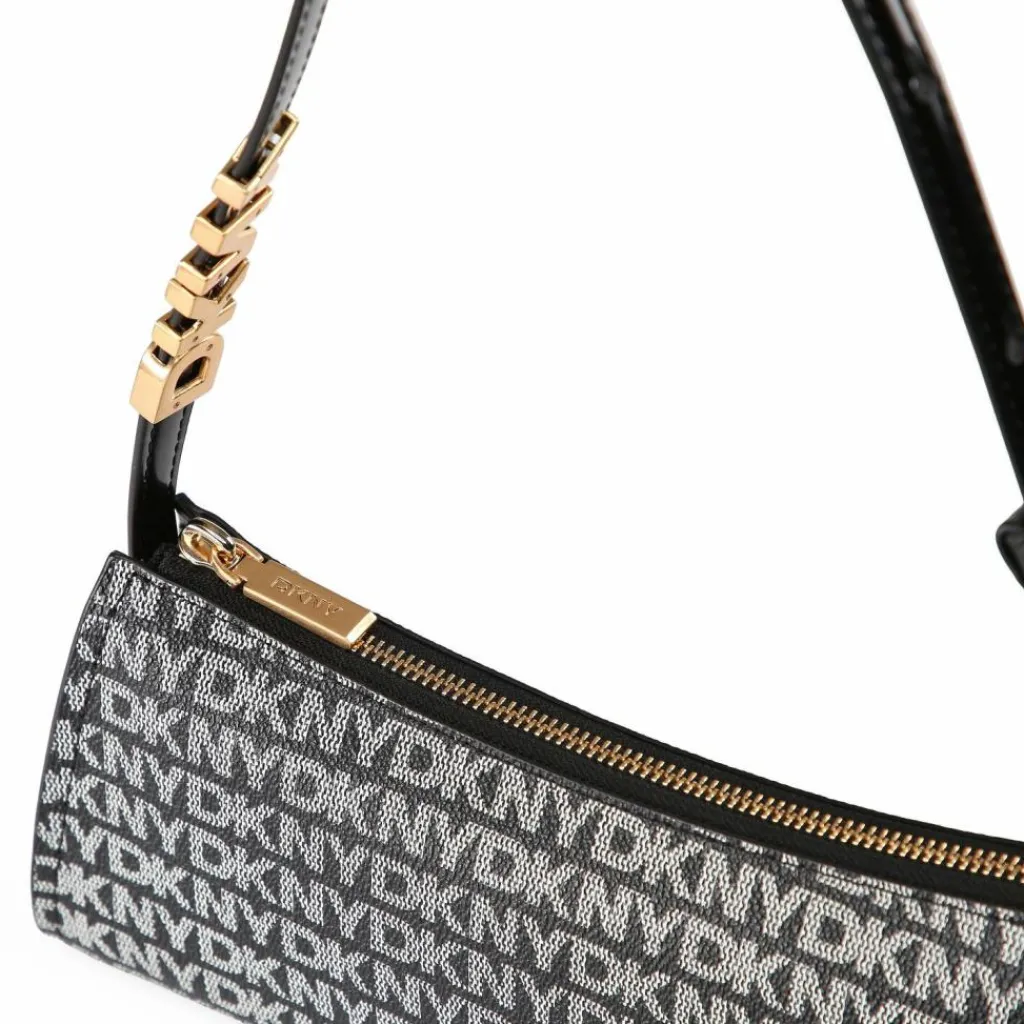 Clearance DKNY Avril Schultertasche 26 cm black logo- black