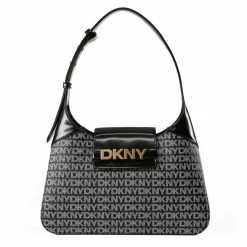 DKNY Henkeltaschen|Schultertaschen<Avril Schultertasche 28.5 cm black logo- black