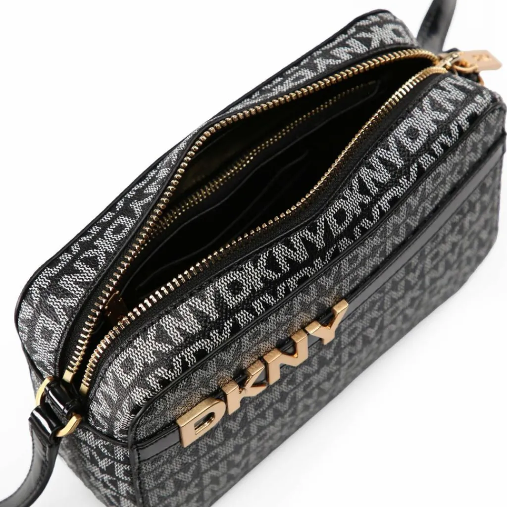 Best DKNY Avril Umhängetasche 20 cm black logo- black