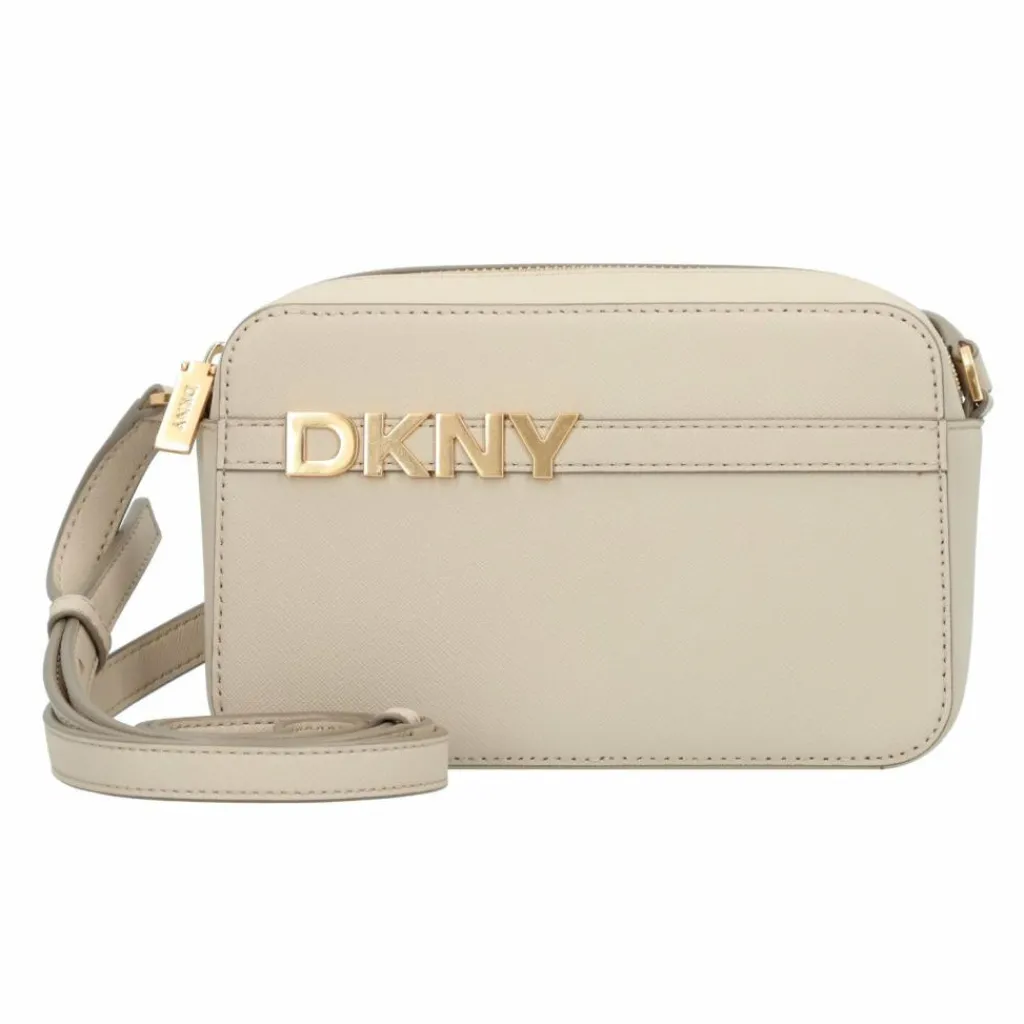 DKNY Umhängetaschen<Avril Umhängetasche Leder 23 cm lt taupe