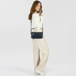 DKNY Schultertaschen<Bryant Ave Schultertasche Leder 23 cm midnight