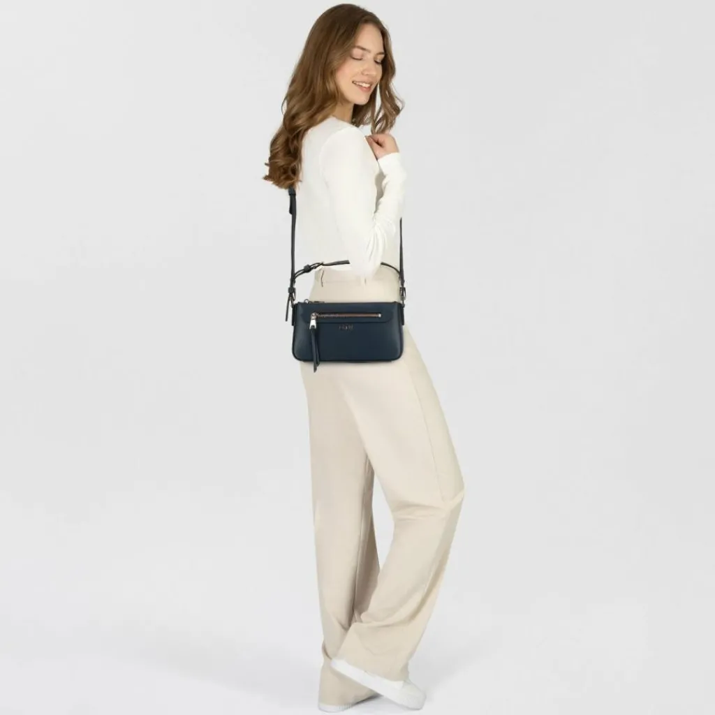 DKNY Schultertaschen<Bryant Ave Schultertasche Leder 23 cm midnight