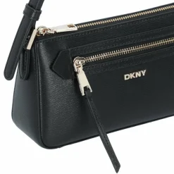 Clearance DKNY Bryant Ave Schultertasche Leder 23 cm blk-gold