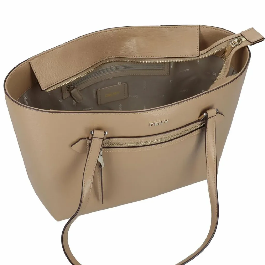 DKNY Bryant Shopper Tasche Leder 31 cm cappuccino