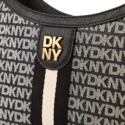 DKNY Henkeltaschen|Schultertaschen<Carol Schultertasche 25.5 cm bk logo-bk