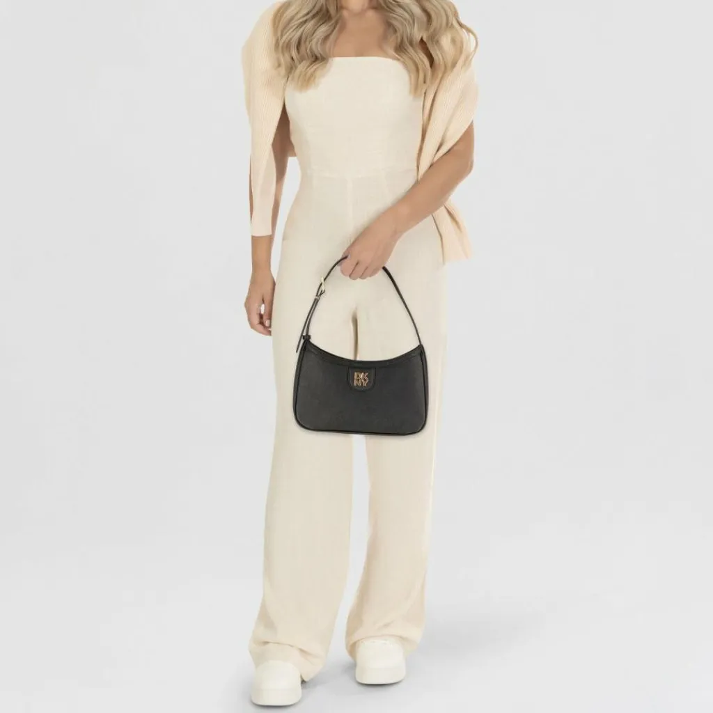 DKNY Carol Schultertasche Leder 25 cm