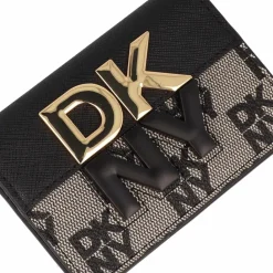 Best DKNY Echo Kreditkartenetui Leder 11 cm bk logog-bk