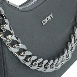 DKNY Schultertaschen<Jenna Schultertasche 23 cm dark gray