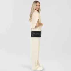 Online DKNY Maggie Clutch Tasche 19 cm black-silver