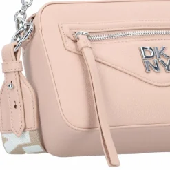 DKNY Schultertaschen<Milan Schultertasche Leder 22.5 cm nude