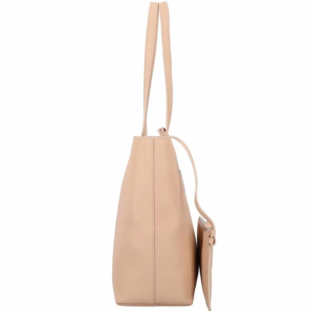 Best DKNY Milan Shopper Tasche Leder 38 cm nude
