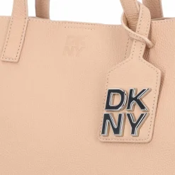 Best DKNY Milan Shopper Tasche Leder 38 cm nude