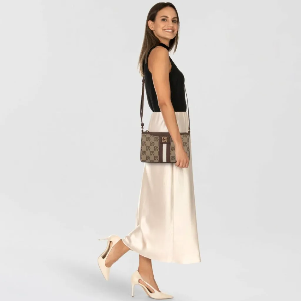 DKNY Nuri Umhängetasche Leder 22 cm