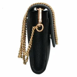 DKNY Abendtaschen & Clutches<Rosa Clutch Geldbörse Leder 20 cm jet black-black