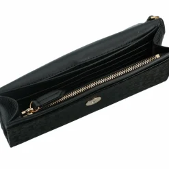 DKNY Abendtaschen & Clutches<Rosa Clutch Geldbörse Leder 20 cm jet black-black