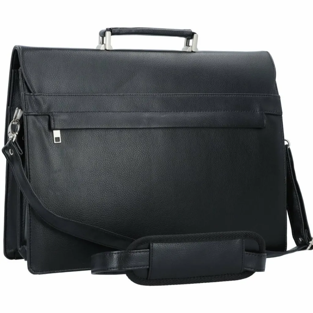 Discount d&n Basic Aktentasche 42 cm Schwarz