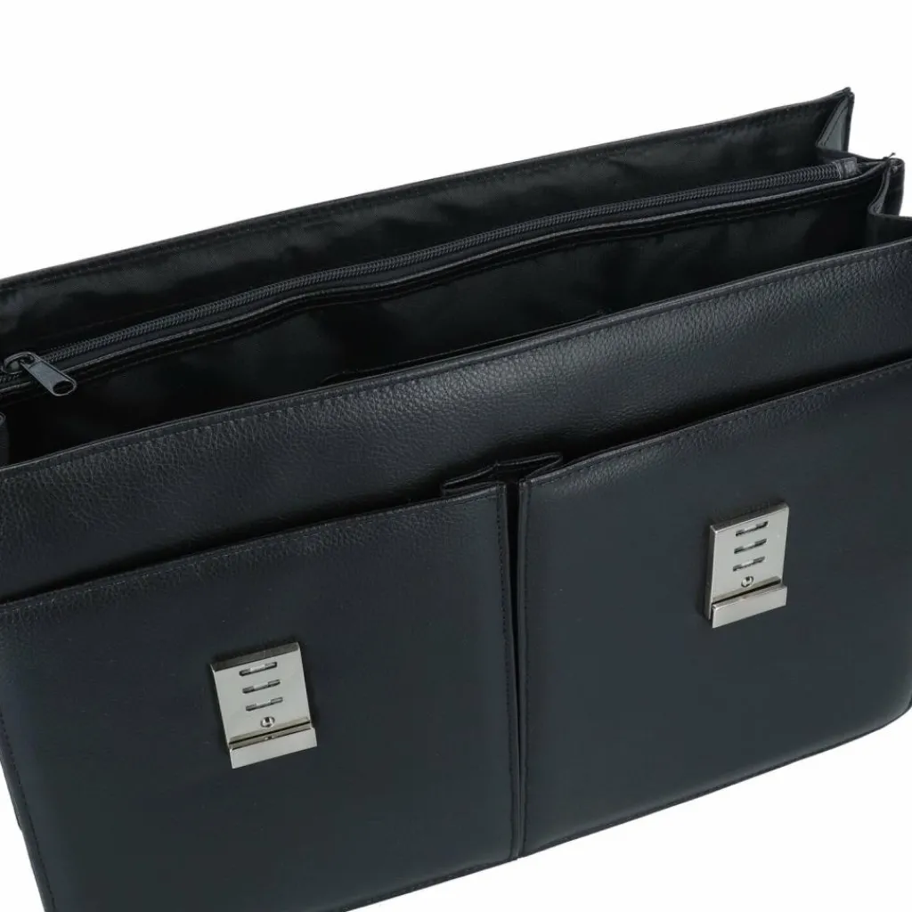 Discount d&n Basic Aktentasche 42 cm Schwarz