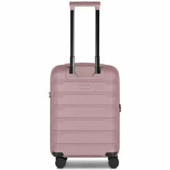 Outlet d&n South Dakota 4 Rollen Kabinentrolley S 55 cm mit Dehnfalte rose gold