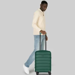 d&n South Dakota 4 Rollen Kabinentrolley S 55 cm mit Dehnfalte