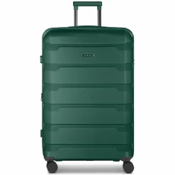 New d&n South Dakota 4 Rollen Trolley L 76 cm mit Dehnfalte olive