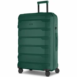 New d&n South Dakota 4 Rollen Trolley L 76 cm mit Dehnfalte olive