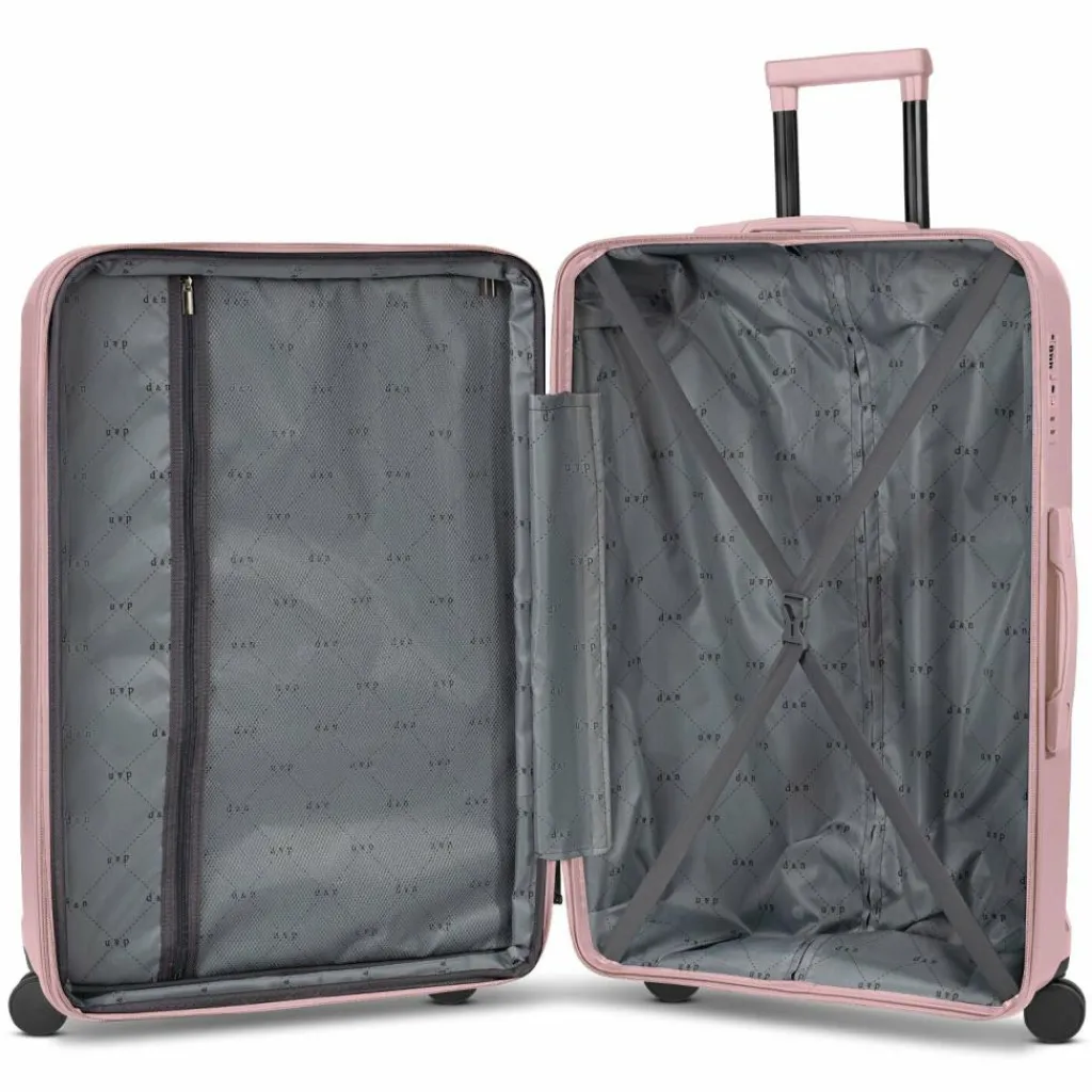 d&n South Dakota 4 Rollen Trolley L 76 cm mit Dehnfalte