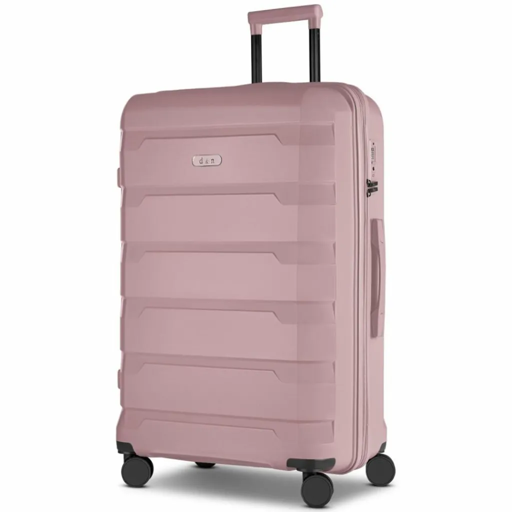 d&n South Dakota 4 Rollen Trolley L 76 cm mit Dehnfalte