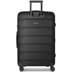 d&n Hartgepäck|4-Rollen Koffer<South Dakota 4 Rollen Trolley L 76 cm mit Dehnfalte black