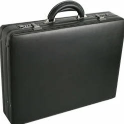 Clearance d&n Tradition Aktenkoffer Leder 46 cm schwarz