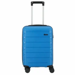 Online d&n Travel Line 4100 4 Rollen Kabinentrolley S 54 cm blue