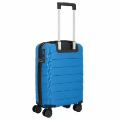 Online d&n Travel Line 4100 4 Rollen Kabinentrolley S 54 cm blue