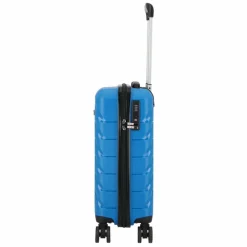 Online d&n Travel Line 4100 4 Rollen Kabinentrolley S 54 cm blue