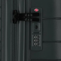 Online d&n Travel Line 4600 4 Rollen Kabinentrolley S 55 cm black