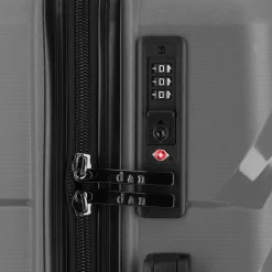 d&n Hartgepäck Kabinengepäck|4-Rollen Kabinentrolleys<Travel Line 4100 4 Rollen Kabinentrolley S 54 cm grey